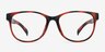 Warren Brown PlasticEyeglass Frames from EyeBuyDirect, Front View