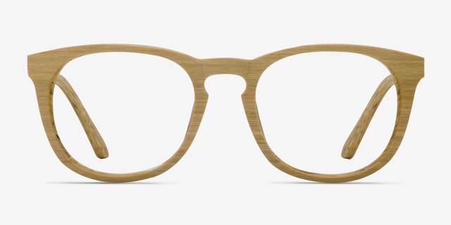 Providence Yellow AcetateEyeglass Frames from EyeBuyDirect, Front View