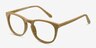 Providence Yellow AcetateEyeglass Frames from EyeBuyDirect, Angle View