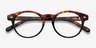 Concept Fire Stone AcétateMontures de lunettes de vue d'EyeBuyDirect, Vue Rapprochée