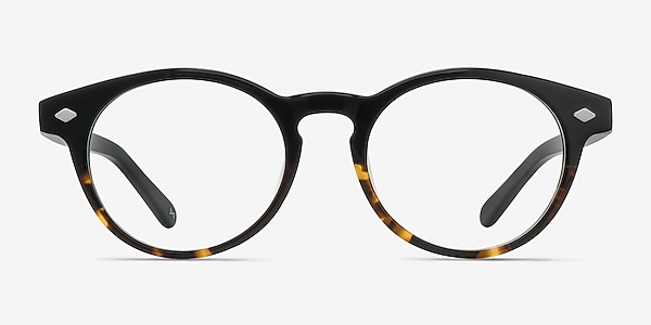 Concept Jet Amber Acetate Eyeglass Frames