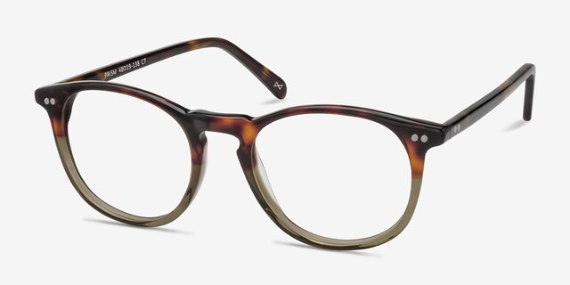 Prism Cafe Glace AcetateEyeglass Frames from EyeBuyDirect, Angle View