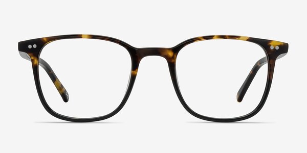 Sequence Amber Tortoise Acetate Eyeglass Frames