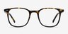 Sequence Amber Tortoise AcetateEyeglass Frames from EyeBuyDirect, Front View
