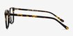Sequence Amber Tortoise AcetateEyeglass Frames from EyeBuyDirect, Side View