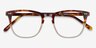 Exposure Macchiato Tortoise AcetateEyeglass Frames from EyeBuyDirect, Closed View