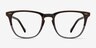 Exposure Cafe Glace AcetateEyeglass Frames from EyeBuyDirect, Front View