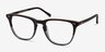 Exposure Cafe Glace AcetateEyeglass Frames from EyeBuyDirect, Angle View
