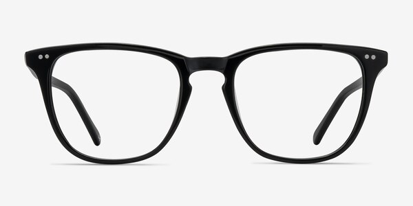 Exposure Jet Black Acetate Eyeglass Frames