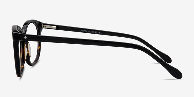 Escape Tortoise AcetateEyeglass Frames from EyeBuyDirect, Side View