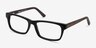 Emory Black Coffee AcetateEyeglass Frames from EyeBuyDirect, Angle View
