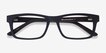 Emory Black Coffee AcetateEyeglass Frames from EyeBuyDirect, Closed View