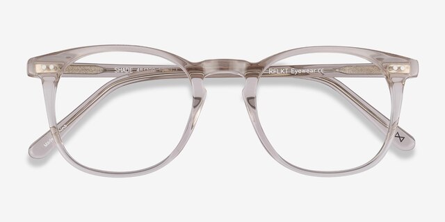 Shade Champagne AcetateEyeglass Frames from EyeBuyDirect, Closed View