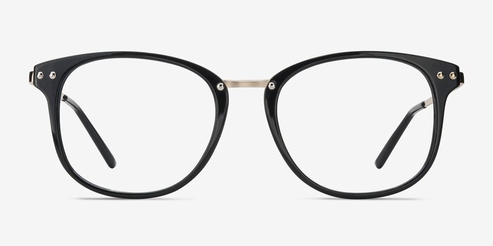 Cosmo Black Plastic-metal Eyeglass Frames from EyeBuyDirect