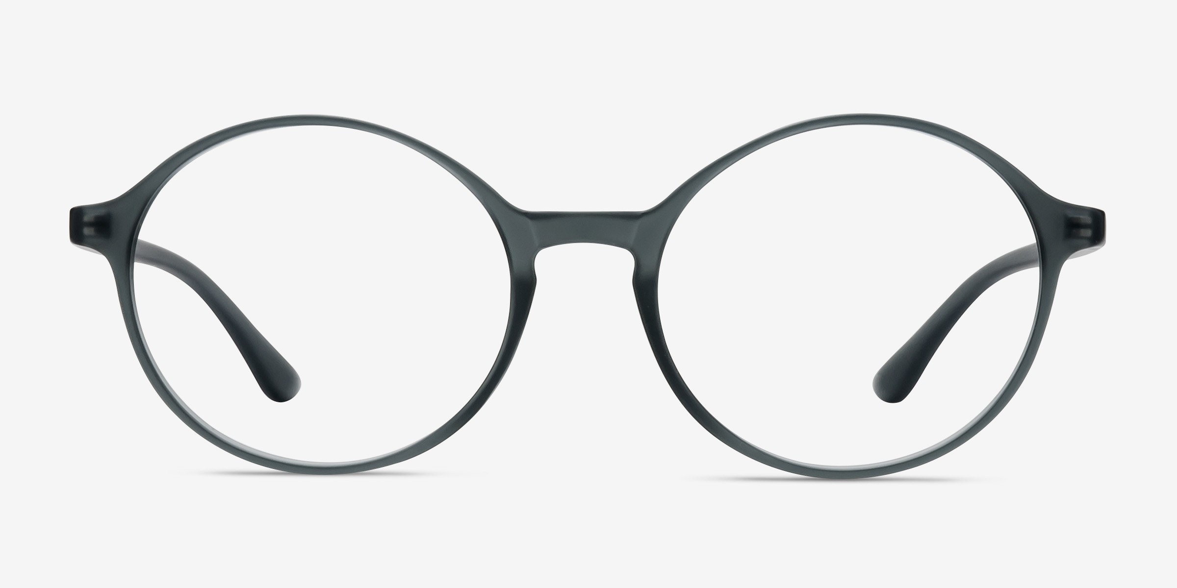 Poetic Round Matte Black Full Rim Eyeglasses | Eyebuydirect