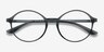 Poetic Matte Gray PlasticEyeglass Frames from EyeBuyDirect, Closed View