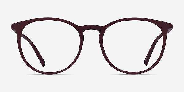 Dialogue Aubergine Plastique Montures de lunettes de vue
