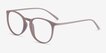 Dialogue Faded Rose PlasticEyeglass Frames from EyeBuyDirect, Angle View