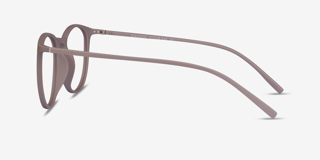 Dialogue Faded Rose PlasticEyeglass Frames from EyeBuyDirect, Side View