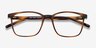 Soul Black Brown PlasticEyeglass Frames from EyeBuyDirect, Closed View