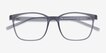 Soul Gray PlasticEyeglass Frames from EyeBuyDirect, Closed View