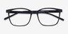Soul Black PlasticEyeglass Frames from EyeBuyDirect, Closed View