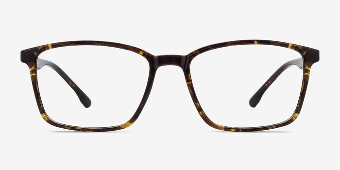 Northern Golden Tortoise Plastic Eyeglass Frames from EyeBuyDirect