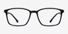 Northern Matte Navy PlasticEyeglass Frames from EyeBuyDirect, Front View