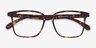 Magnus Matte Tortoise PlasticEyeglass Frames from EyeBuyDirect, Closed View