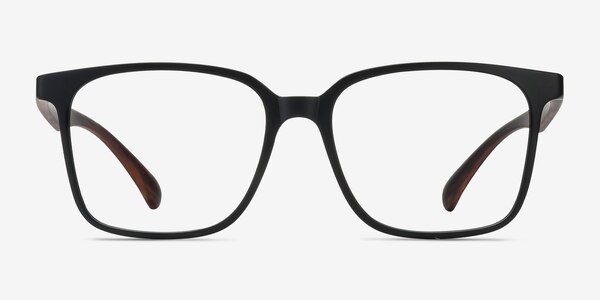 Magnus Matte Black Plastic Eyeglass Frames