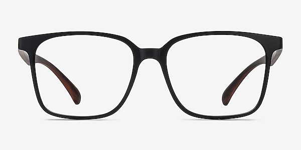 Magnus Matte Black Plastic Eyeglass Frames