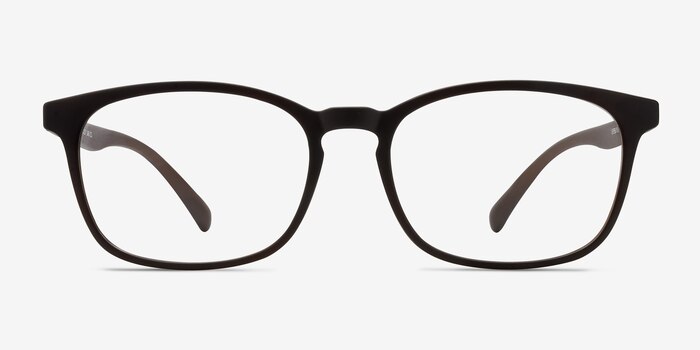 Forest Matte Brown Plastic Eyeglass Frames from EyeBuyDirect