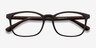 Forest Matte Brown PlasticEyeglass Frames from EyeBuyDirect, Closed View