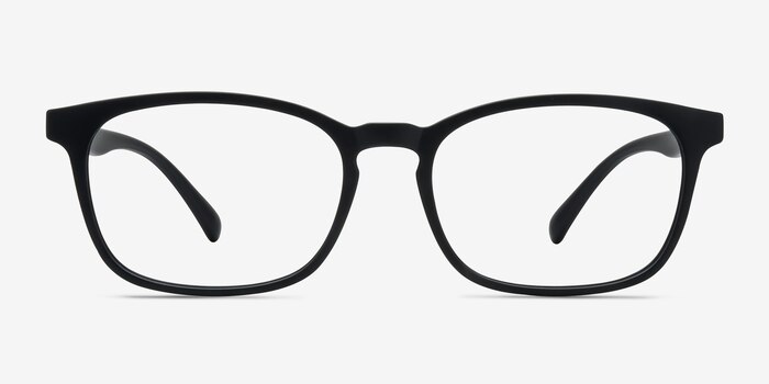 Forest Matte Black Plastique Montures de lunettes de vue d'EyeBuyDirect