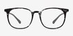Cheer Swirled Gray PlasticEyeglass Frames from EyeBuyDirect, Front View
