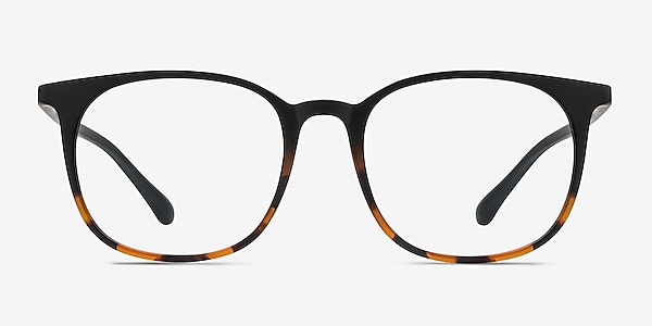 Cheer Black Tortoise Plastic Eyeglass Frames