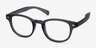 Atomic Matte Gray PlasticEyeglass Frames from EyeBuyDirect, Angle View