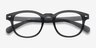 Atomic Matte Gray PlasticEyeglass Frames from EyeBuyDirect, Closed View