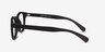 Atomic Matte Black PlasticEyeglass Frames from EyeBuyDirect, Side View