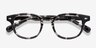 Atomic Gray Floral PlasticEyeglass Frames from EyeBuyDirect, Closed View