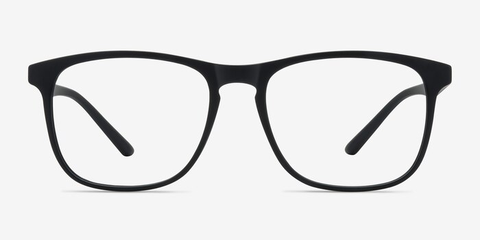 Ghent Matte Black Plastique Montures de lunettes de vue d'EyeBuyDirect