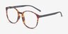 Days Matte Floral PlasticEyeglass Frames from EyeBuyDirect, Angle View