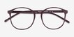 Days Matte Red PlasticEyeglass Frames from EyeBuyDirect, Closed View