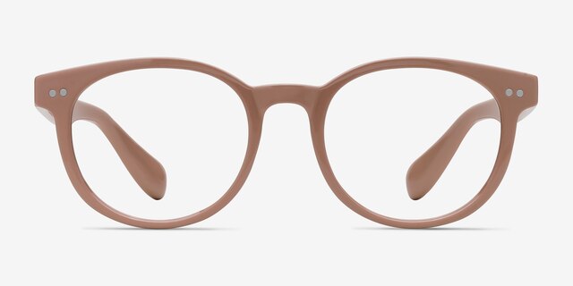 Achiever Rose Pink PlasticEyeglass Frames from EyeBuyDirect, Front View