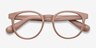 Achiever Rose Pink PlasticEyeglass Frames from EyeBuyDirect, Closed View