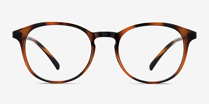Brace Tortoise Plastic Eyeglass Frames from EyeBuyDirect