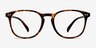 Record Floral PlasticEyeglass Frames from EyeBuyDirect, Front View