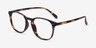 Record Floral PlasticEyeglass Frames from EyeBuyDirect, Angle View