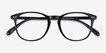 Record Black PlasticEyeglass Frames from EyeBuyDirect, Closed View