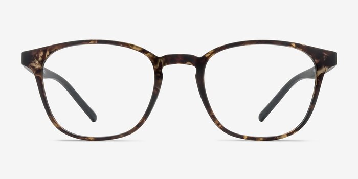 Saunter Swirled Amber Plastic Eyeglass Frames from EyeBuyDirect
